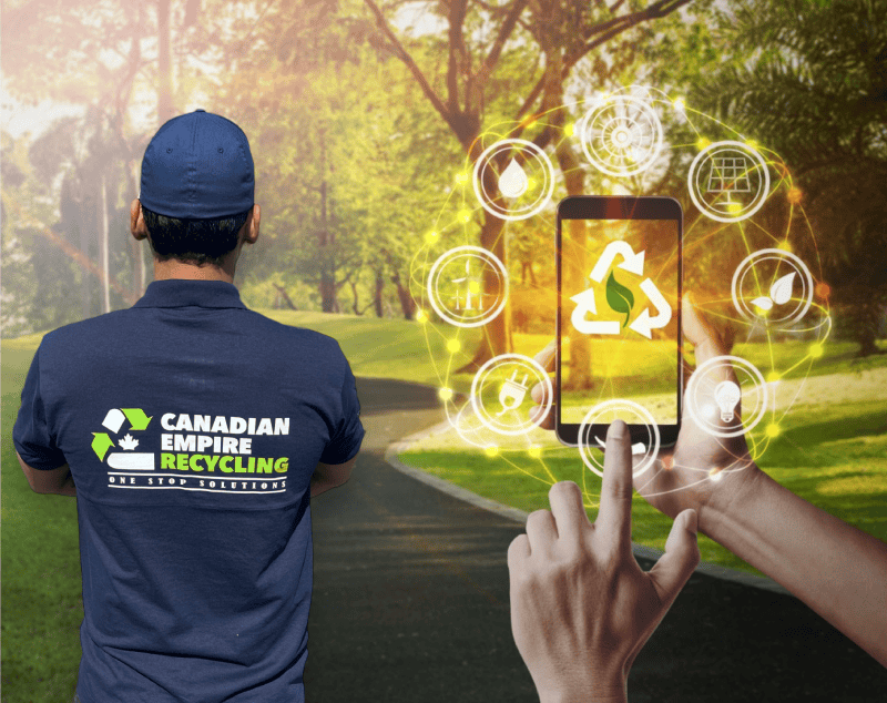 Canadian Empire Recycling marketing case study results by Elegant Marketing showing SEO and PPC growth